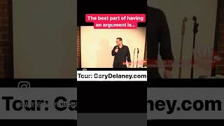 The best part of having an argument is … garydelaney standupcomedy mocktheweek funny standup [upl. by Enilrahc558]