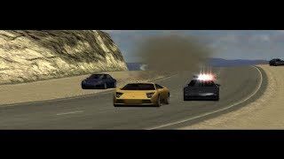 Need For Speed Hot Pursuit 2 PCSX2  Lamborghini Murcielago vs Police 2  EPIC Chase  1080p [upl. by Assirk641]