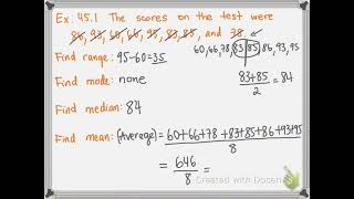 Saxon Algebra 1 Lesson 45 [upl. by Neruat]