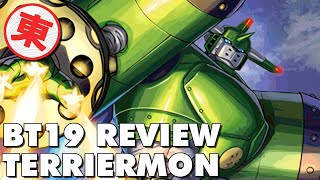 BT19 Card Review  Terriermon Cards [upl. by Acinemod94]