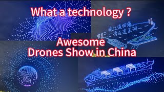 Shenzhen Drone Light Show  A Dazzling Display of Technology and Art drone china [upl. by Acinoed]