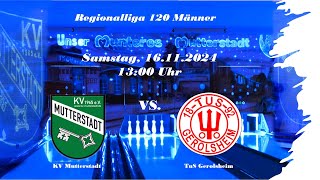 Verbandsliga KV Mutterstadt  Tuß Gerolsheim [upl. by Dnalhsa91]