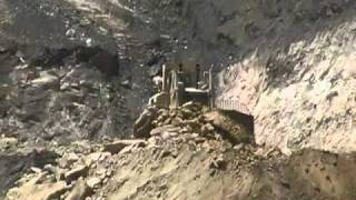 D11 pushing ripped rock off high bench [upl. by Hplodnar]