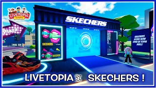 livetopiagame Livetopia Step into Style 👟 Skechers Store Grand Opening🛍️😍 [upl. by Atrebla]