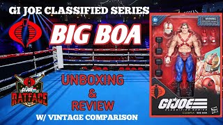 BIG BOA  GI Joe Classified Series Unboxing and Review actionfigures notbigben [upl. by Chrysler769]