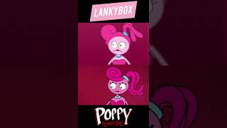 LANKYBOX In POPPY PLAYTIME 😱 shorts BOXY as BABY LONG LEGS 😂🕷️ [upl. by Ahseenyt]