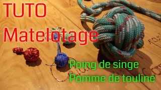 49Un Cadeau pour fêter les 1000 abonnés TUTOMatelotage Poing de Singe ⛵Voilier La Désirade [upl. by Cyn]