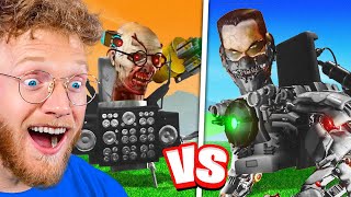 BECKBROS React To ZOMBIE SCIENTIST vs MAX UPGRADE GMAN [upl. by Anoj965]