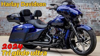 🤯 2024 Harley Tri Glide Ultra MINDBLOWING New Features You NEED to See [upl. by Yramesor938]