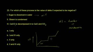 ACS Exam General Chemistry Energetics Ch5 23 [upl. by Raynard475]