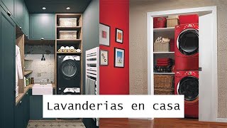 35 Lavanderías en casa Hermosas y Elegantes  DECORACIÓN DESING [upl. by Rossuck]