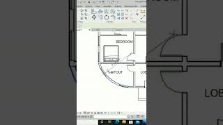 Radial and Diameter dimension in Revit tutorial bim revitarchitecture revittutorials shorts [upl. by Ecadnarb]