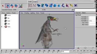 Maya 1 0 Alias Wavefront 3d software 1998 demo 1 [upl. by Esirehs]