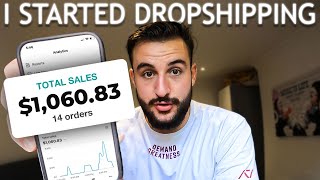 I Started Dropshipping as a beginner [upl. by Aneeg226]