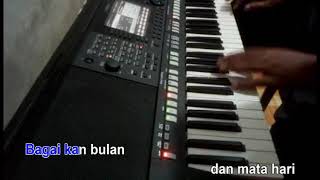 DINDING KACA  Karaoke Yamaha PSR [upl. by Newlin]