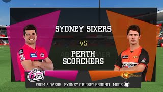 SYDNEY SIXER VS PERTH SCORCHERS  HIGHLIGHTS  2025 bbl ipl [upl. by Latnahs]