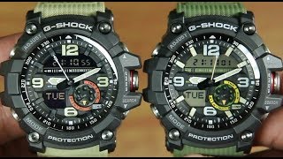 Casio Gshock Mudmaster GG10001A5 VS Mudmaster GG10001A3 [upl. by Broome]