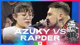 AZUKY vs RAPDER  Cuartos  Red Bull Batalla México 2023 [upl. by Ivana]