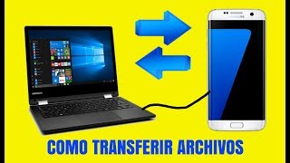 Como PASAR FOTOS Y ARCHIVOS del celular movil al ordenador portátil o PC [upl. by Htor]