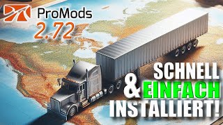 SchrittfürSchritt Anleitung zum Herunterladen und Installieren ETS 2 152 ProMods 272 [upl. by Meldon]