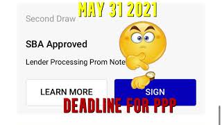 ⏲️SBA Approved PPP Deadline Womply Lender Funding Paycheck Protection Program Funded Draws Update [upl. by Darya]