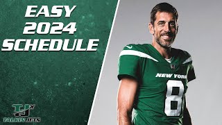 The New York Jets Have An Easy 2024 Schedule [upl. by Noraf]