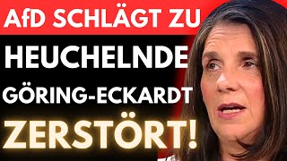 AfD WALZT GRÜNE NIEDER GÖRINGECKARDT WIRD LIVE IM TV ZERFETZT😡 Sensation [upl. by Kellda]