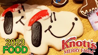 Knotts Merry Farm 2023 food tour at Knotts Berry Farm [upl. by Ades747]