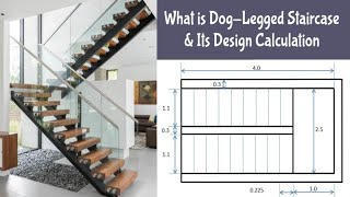 What is Dog Legged Staircase  Types of Staircase  Construction Engineering [upl. by Elfont]