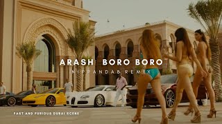 Arash  Boro Boro  Nippandab Remix  FAST amp FURIOUS Dubai Scene [upl. by Nyrmac347]