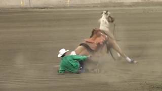 Horse Reining Accident [upl. by Relyuc977]