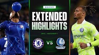 Chelsea vs Gent Extended Highlights  UECL League Phase MD 1  CBS Sports Golazo [upl. by Adehsar]