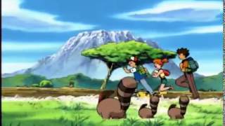 Pokémon The Johto Journeys Opening English YouTube [upl. by Htebazila253]