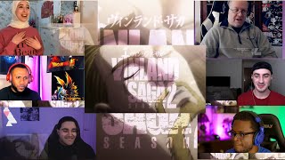 VINLAND SAGA OPENING 4  SEASON 2  REACTION MASHUP [upl. by Einallem786]