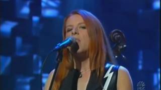 Neko Case ft The Sadies  Hold On Hold On Conan 2006 [upl. by Lasorella]