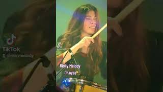 drummer RiskyMelody Drum ayae solo Movie [upl. by Merilee511]