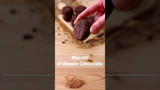 BISCOTTI AL DOPPIO CIOCCOLATO la Ricetta Facile di BuonIdea [upl. by Renado]