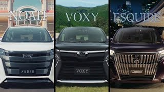 【トヨタ・ノア ヴォクシー エスクァイア CM】－日本篇 2018 ToyotaJapan『NOAH ESQUIRE VOXY』TV Commercial－ [upl. by Mccallion]