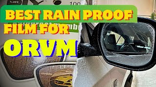 Best rain proof film for ORVM [upl. by Jay]