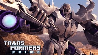 Transformers Prime Season 2  The Saber in the Rock Official Clip  Transformers Official [upl. by Nalym506]