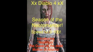 Diablo 4 Season 4 SPEED level 90100 Minion Build is OP [upl. by Nylarat280]