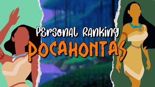 Personal Ranking  Pocahontas Voices [upl. by Vanthe967]