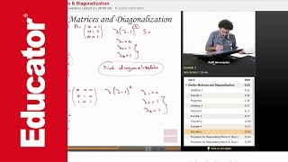 Similar Matrices and Diagonalization [upl. by Chemaram305]