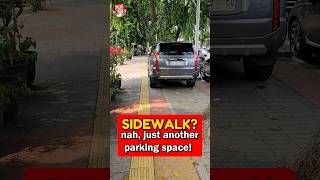 Sidewalks are just extra parking spaces [upl. by Mitran]