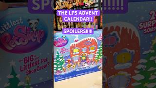 THE LPS ADVENT CALENDAR  littlest pet shop review [upl. by Noxin888]