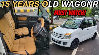 OLD WAGON R 15 YEARS OLD MODIFIEDOLD WAGONR ACCESSORIESOLD WAGONR INTERIOR☎️GAUTAM9833751777 [upl. by Hiroko187]