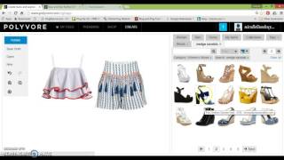 How To Use Polyvore Tutorial [upl. by Merta527]