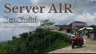 Dusun CINDUL Desa BinangunKecWatumalang Server pembagian Air Swadaya wonosobo [upl. by Lavine]