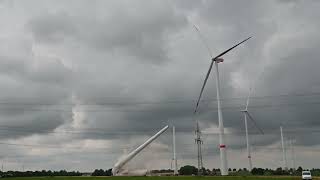 Sprengung im SL Windpark Werl [upl. by Andi]