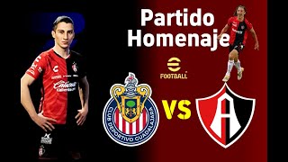 Guardado vuelve al ATLAS 🔴⚫ Partido de despedida efootball [upl. by Haonam]